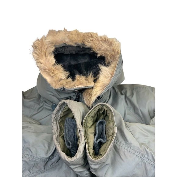 Vietnam VN War USAF Air Force TYPE N-3/B N3B Flight Flying Jacket X Large 1960's - Picture 11 of 12